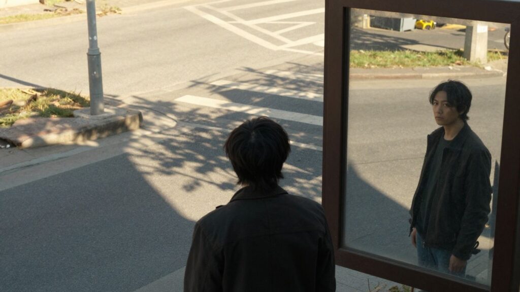 Person at crossroads realizing the bottleneck is themselves.