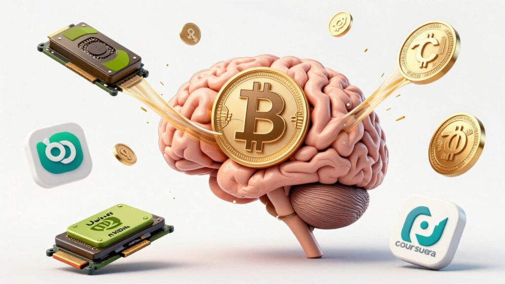 AI startup funding surge with Nvidia and Coursera